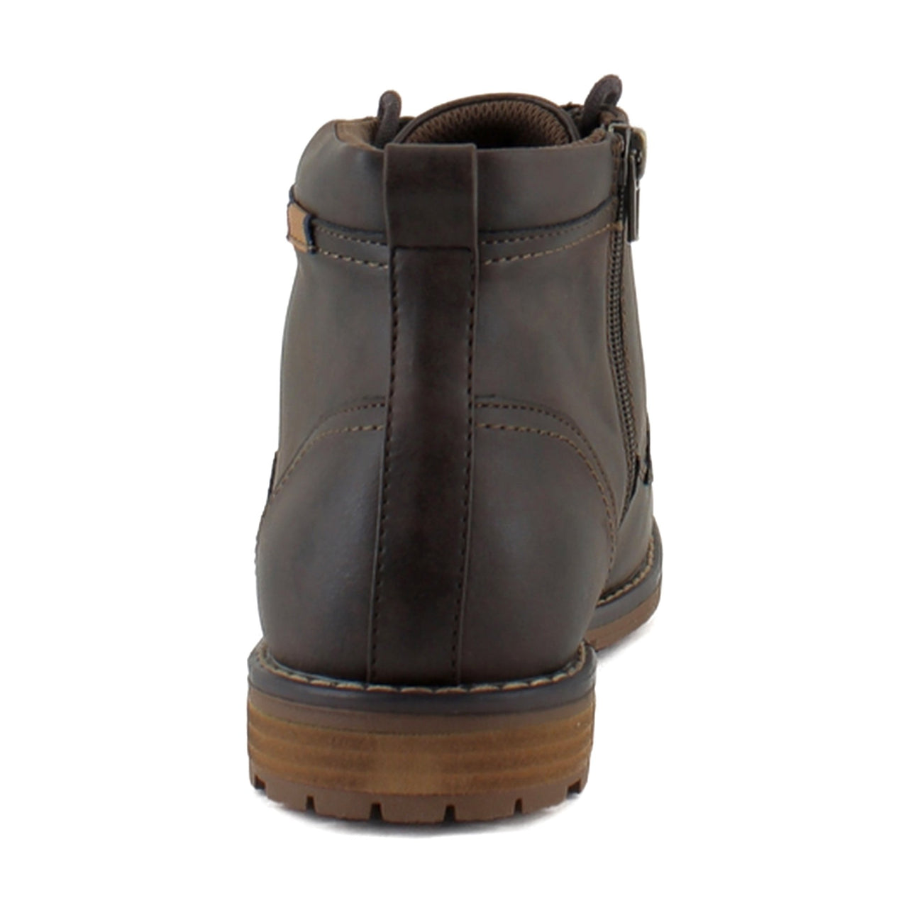 Dark Brown Faux Leather