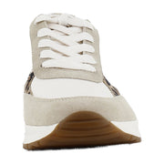 White/Leopard Leather