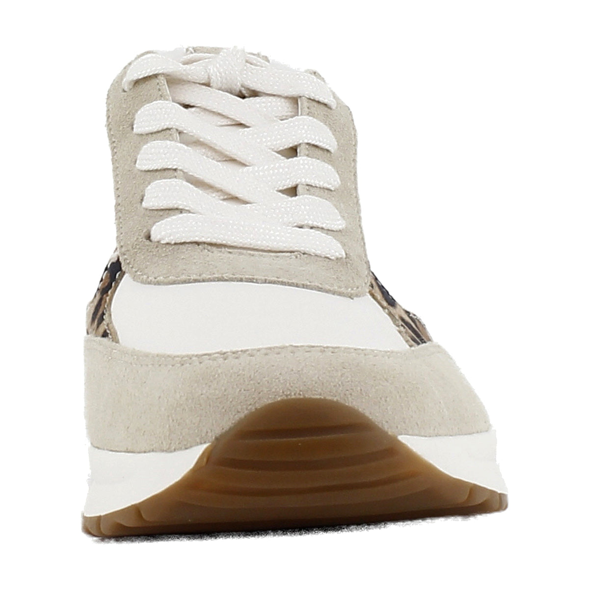 White/Leopard Leather