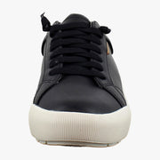 Black Faux Leather