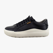 Black Faux Leather