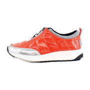 Poppy Red Patent Faux Leather