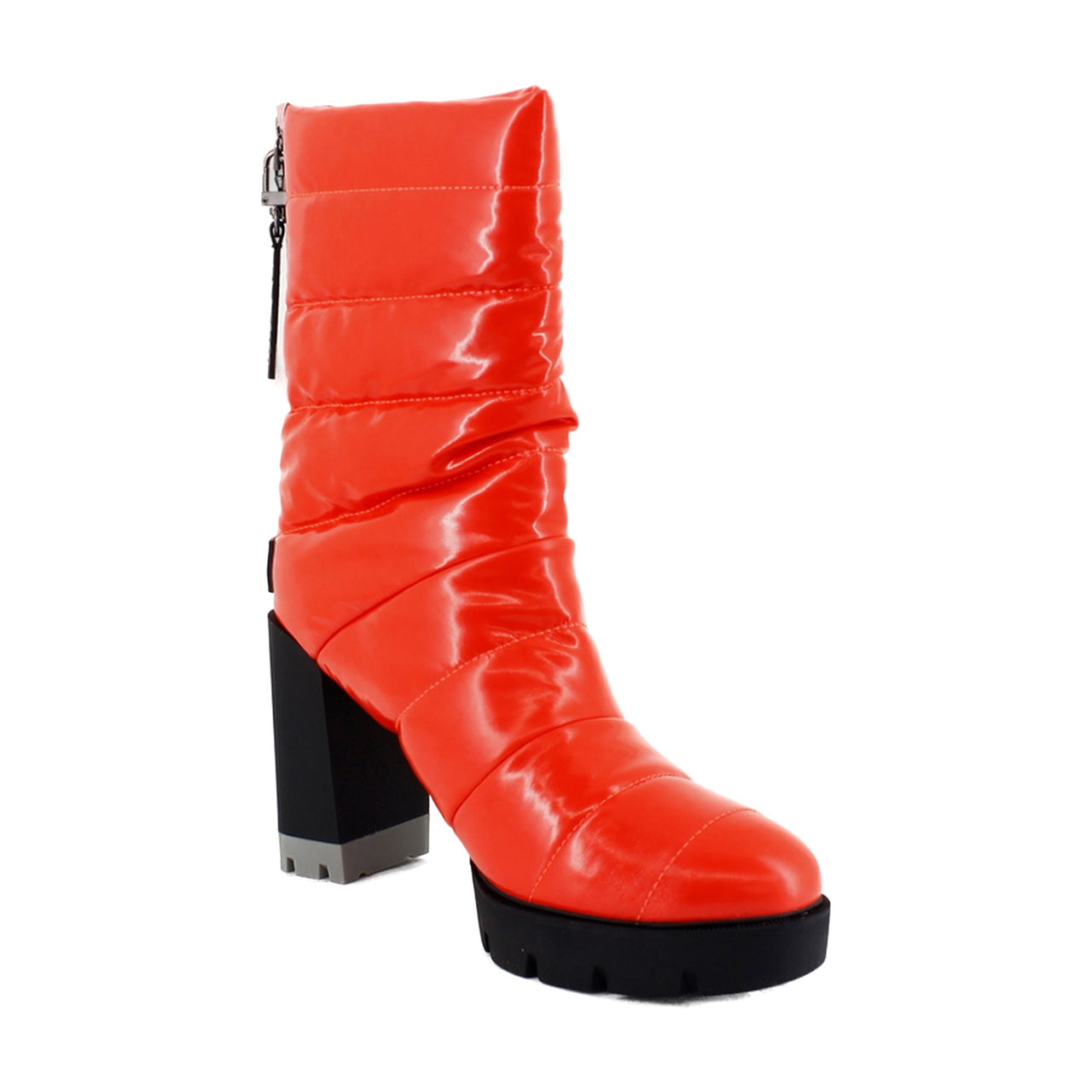 Poppy Patent Faux Leather
