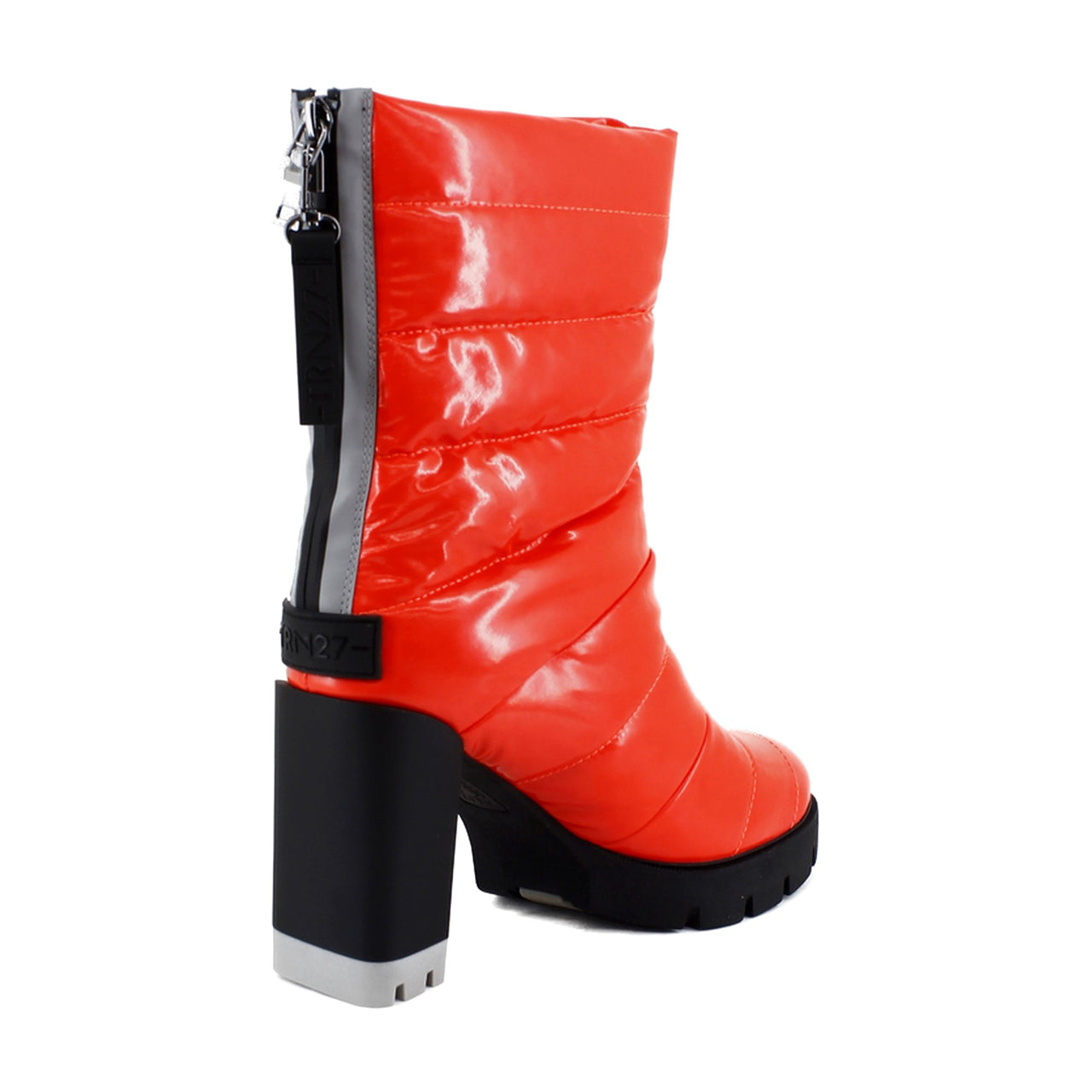 Poppy Patent Faux Leather