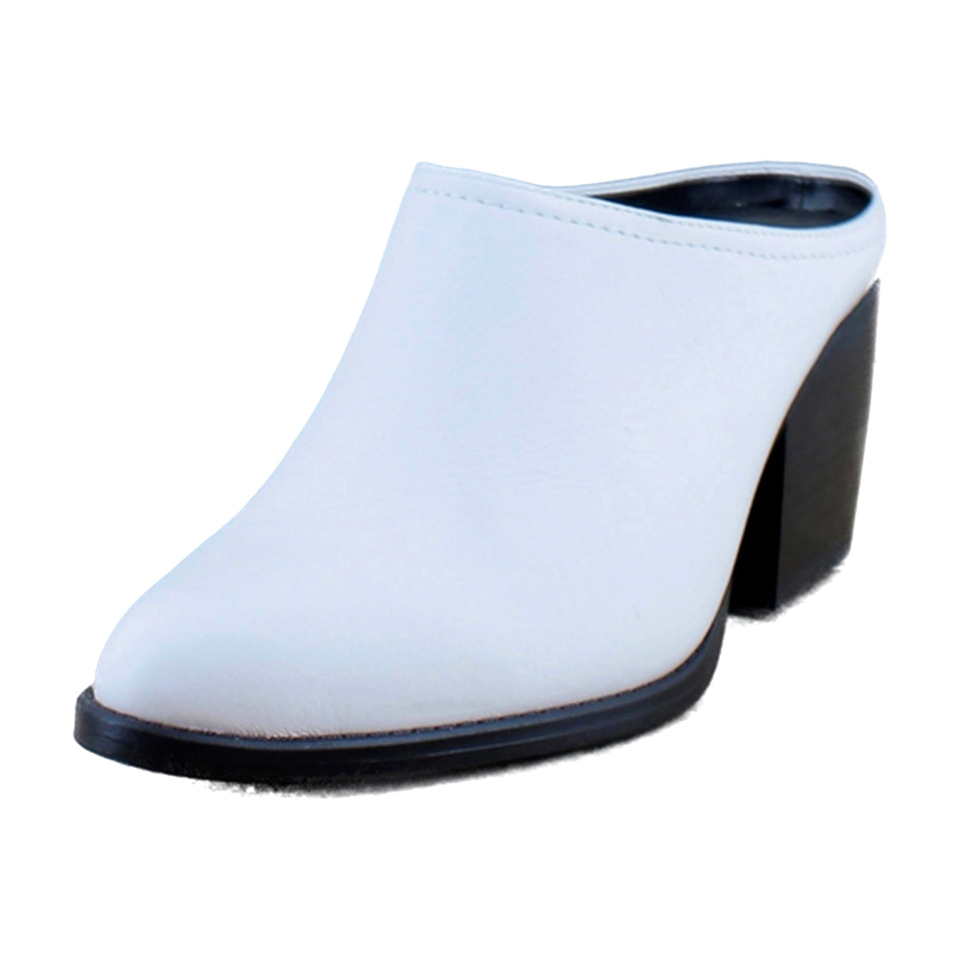 Warm White Leather