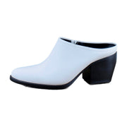 Warm White Leather