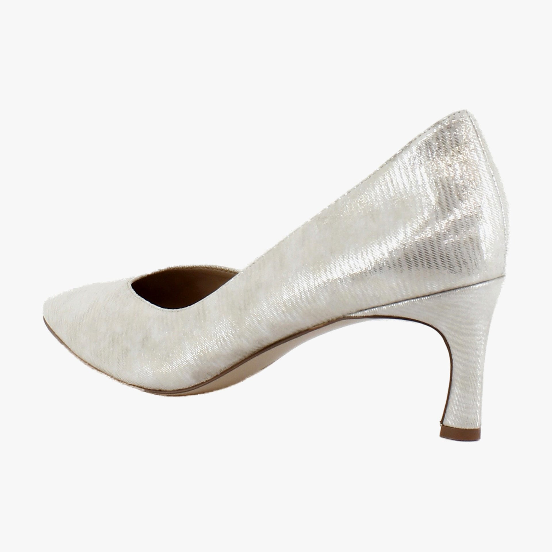 Warm Silver Leather