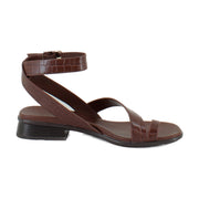 Cappuccino Croco Faux Leather