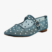 Coastal Blue Glitz Mesh