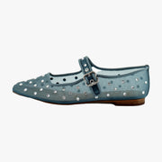 Coastal Blue Glitz Mesh