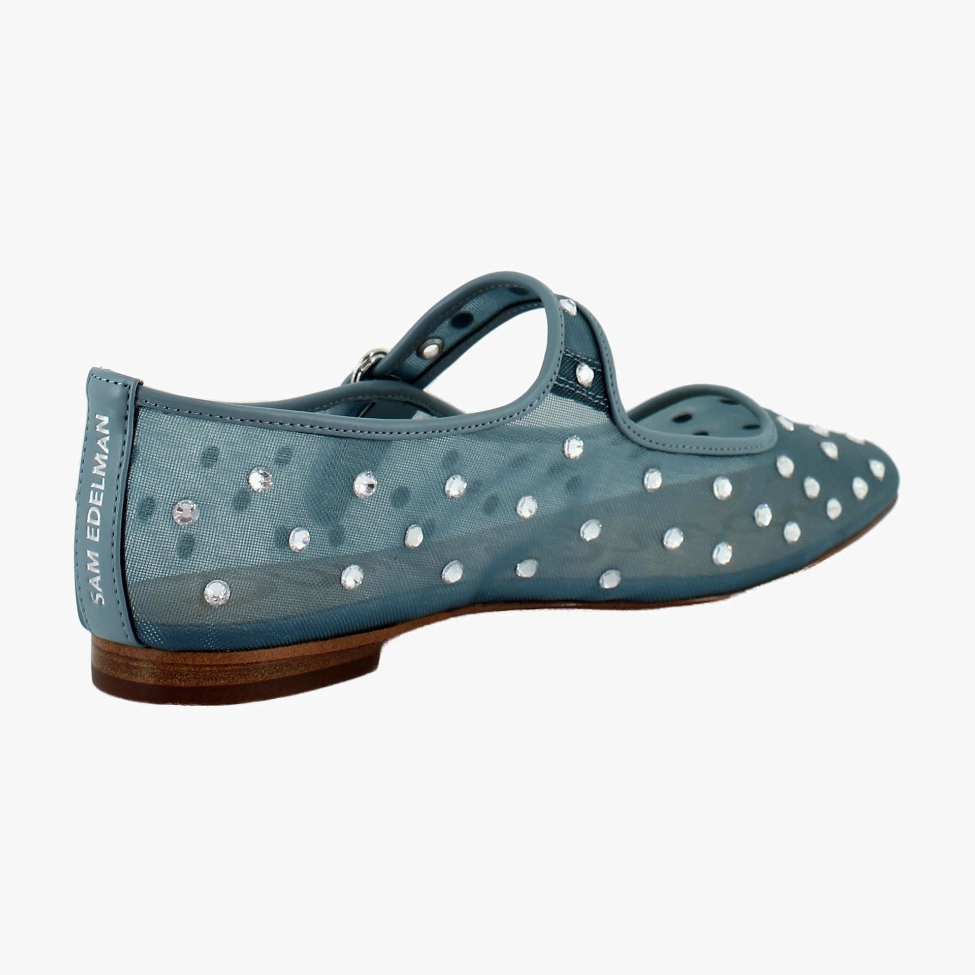 Coastal Blue Glitz Mesh