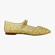 Amber Gold Glitz Mesh