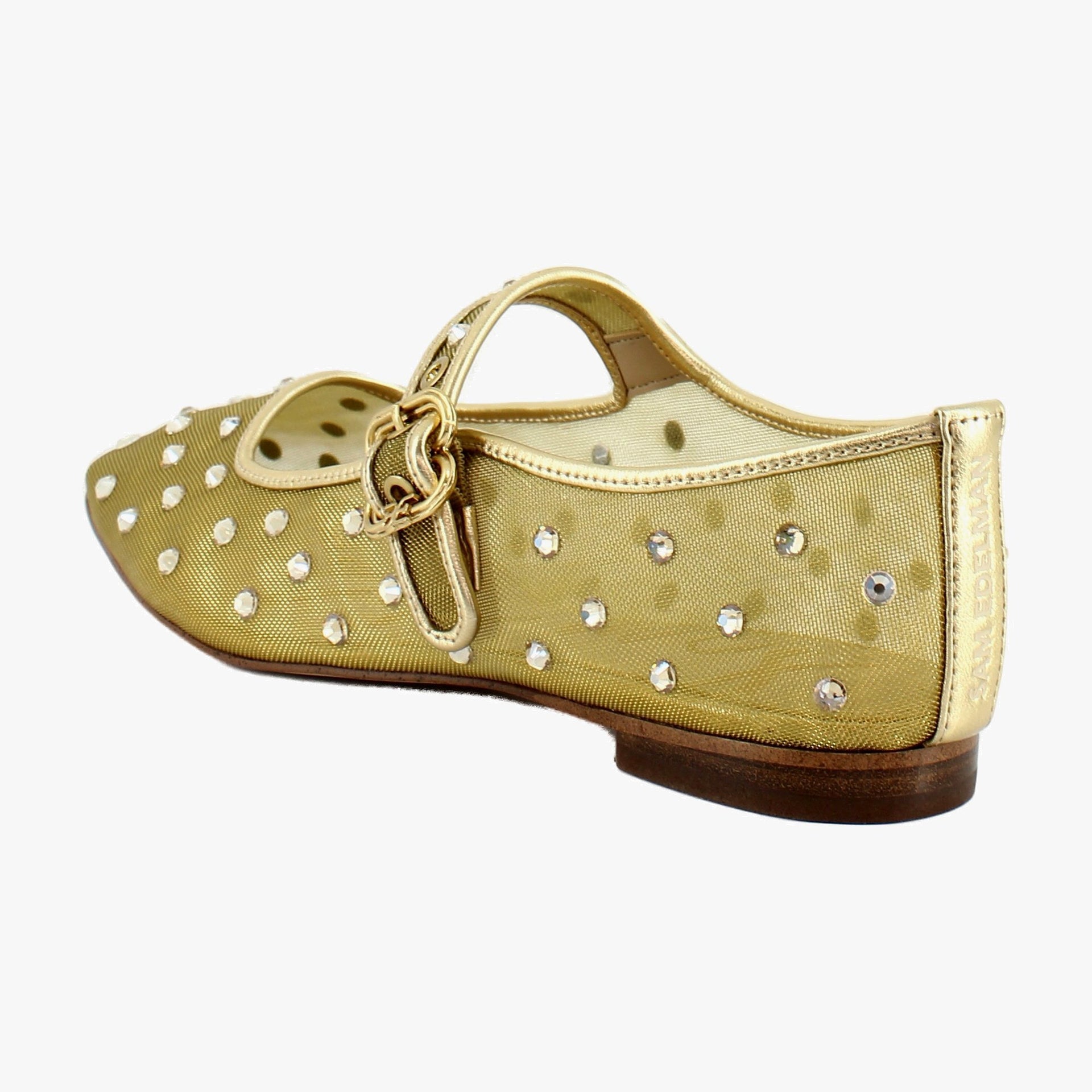 Amber Gold Glitz Mesh