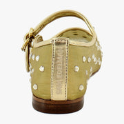 Amber Gold Glitz Mesh