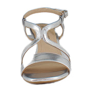 Silver Faux Leather