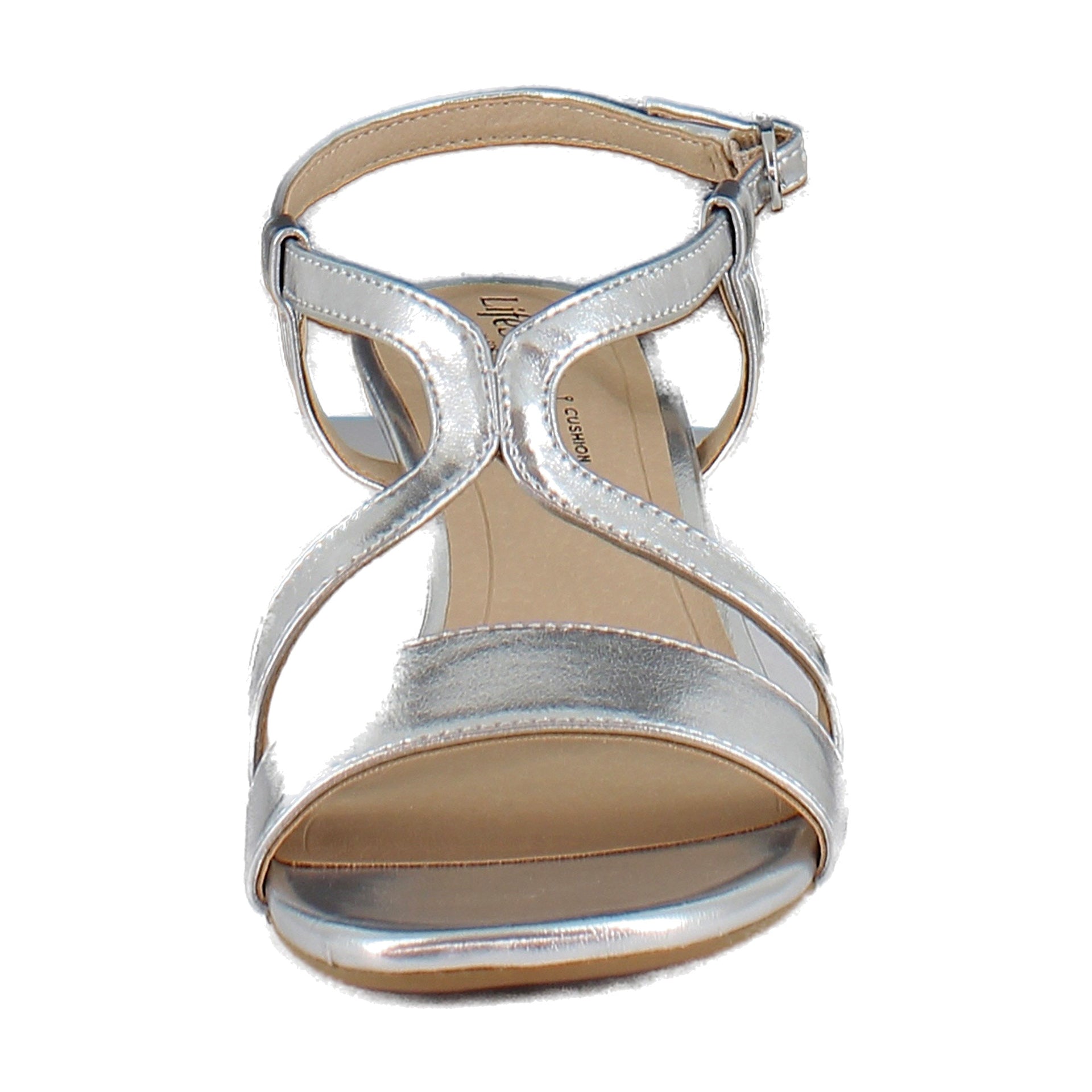 Silver Faux Leather