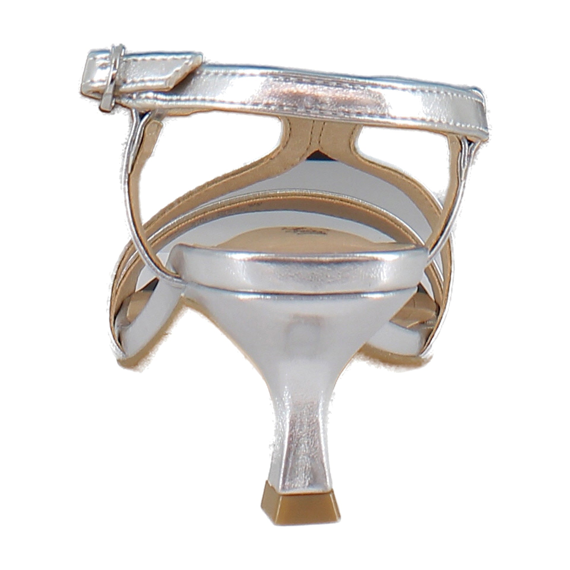 Silver Faux Leather