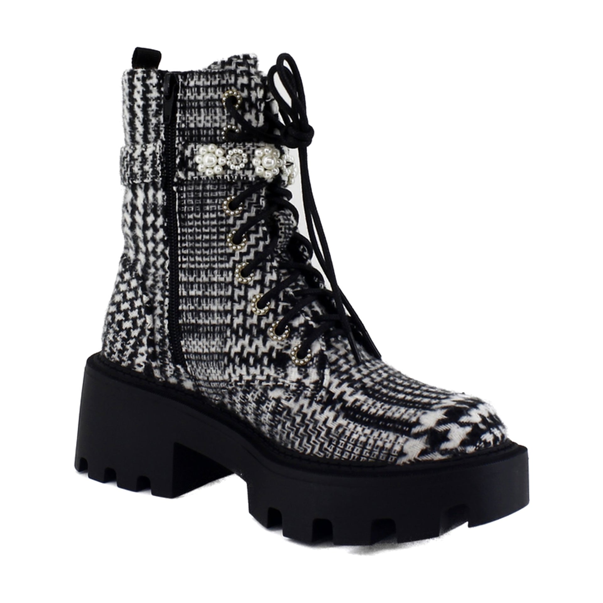 Pearl-Houndstooth