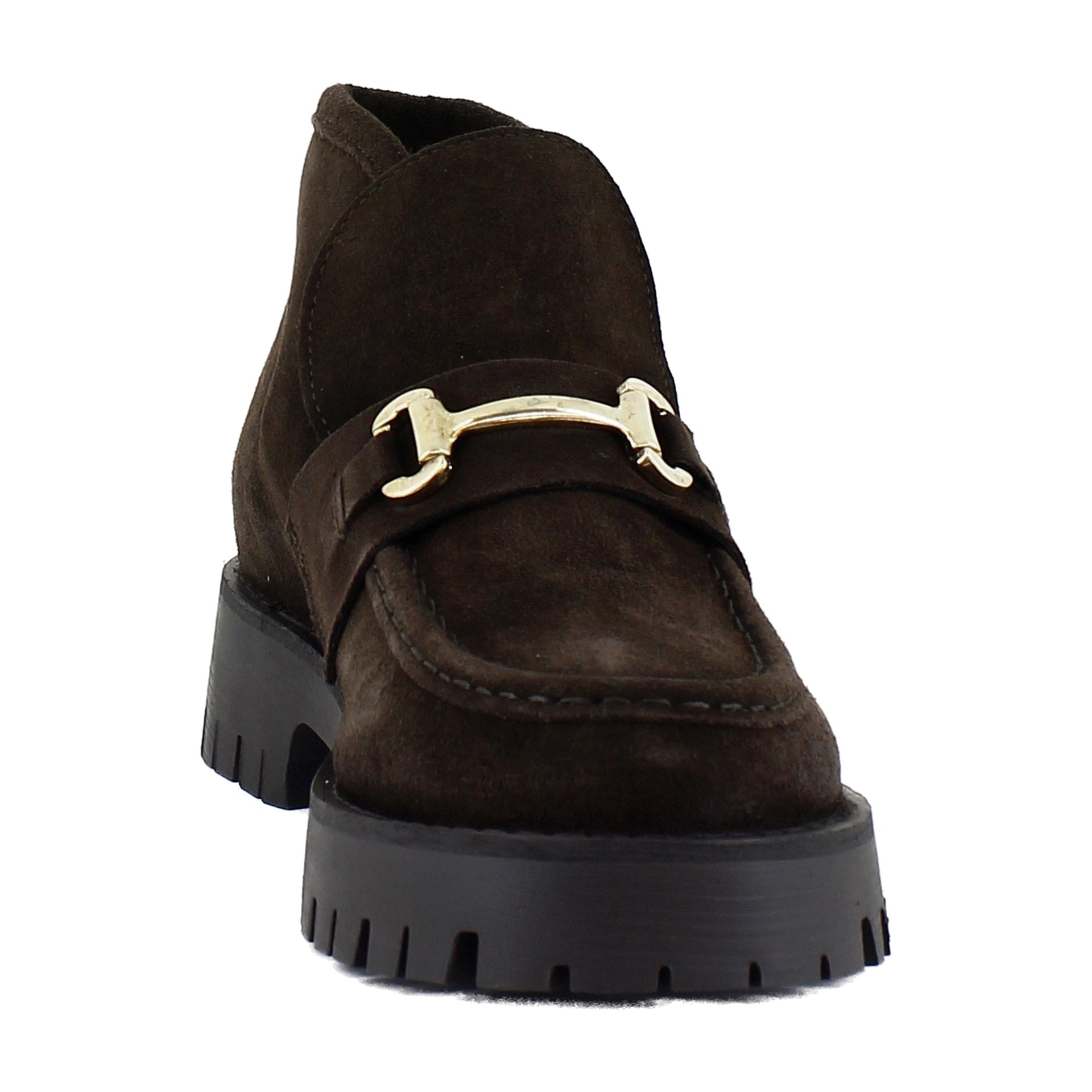 Chocolate Brown Suede