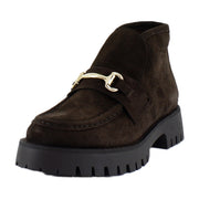 Chocolate Brown Suede