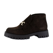 Chocolate Brown Suede