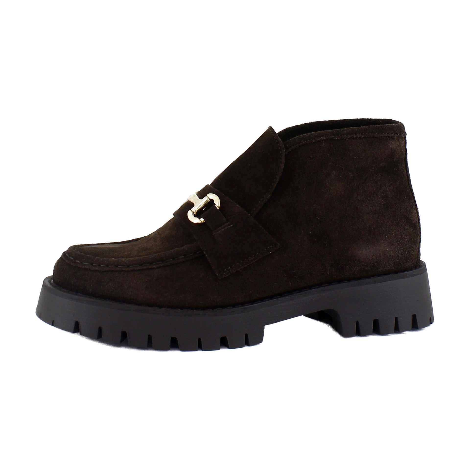 Chocolate Brown Suede