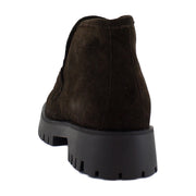 Chocolate Brown Suede