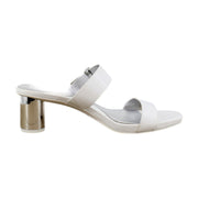 White Faux Leather