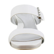 White Faux Leather