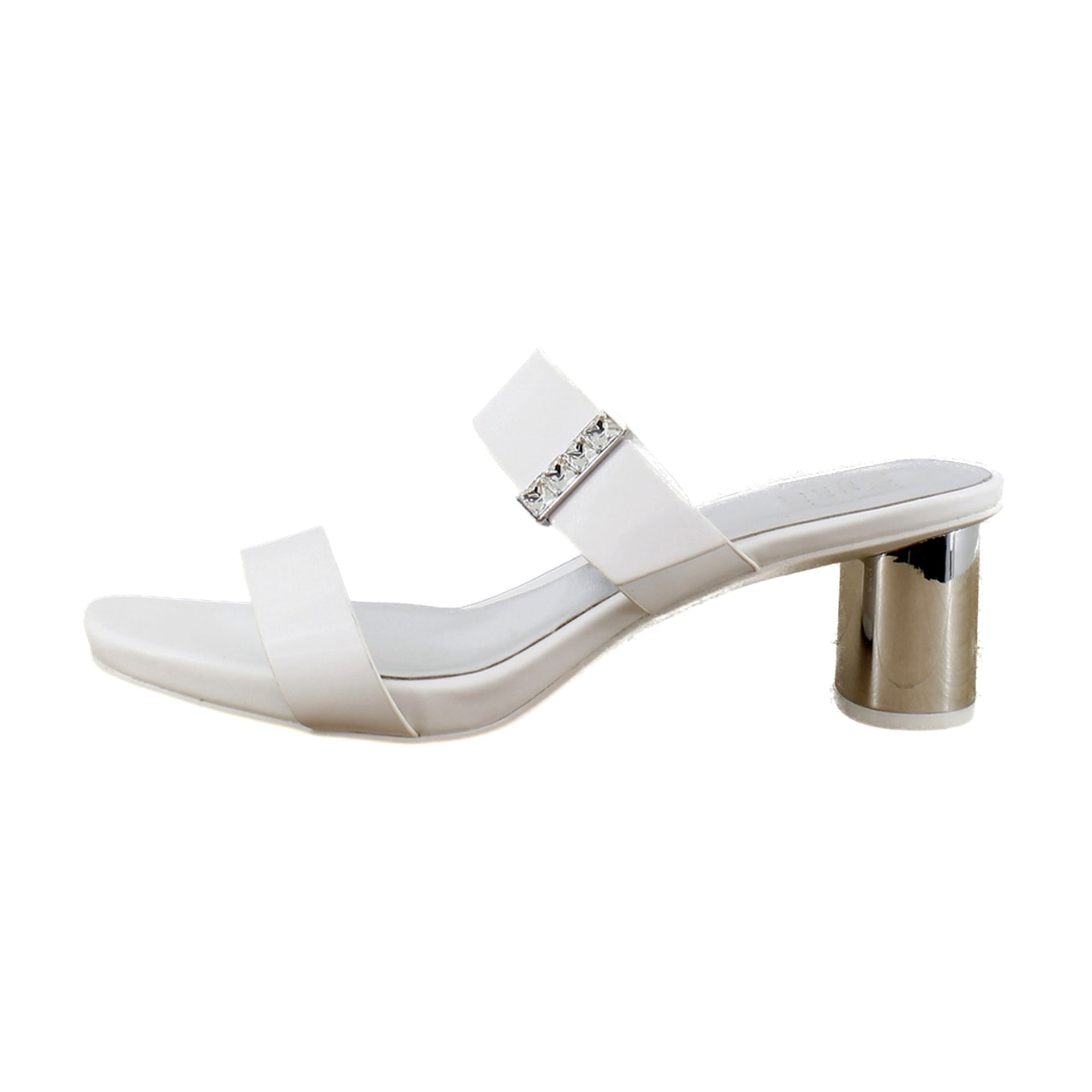 White Faux Leather