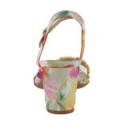 Sunlight Yellow Floral Fabric