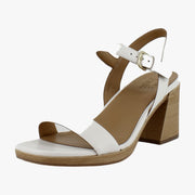Warm White Leather