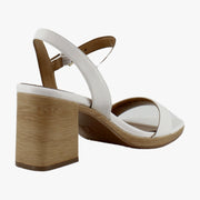 Warm White Leather