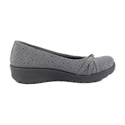 Grey Floral Dot Fabric
