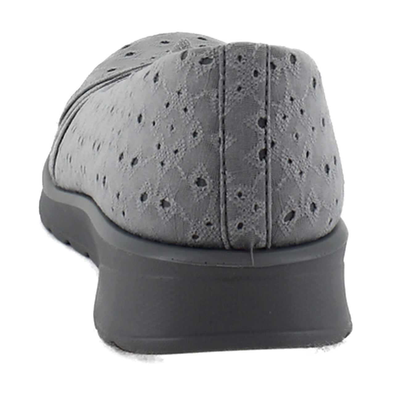 Grey Floral Dot Fabric