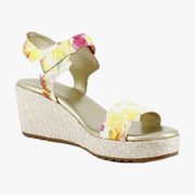 Sunlight Floral Leather