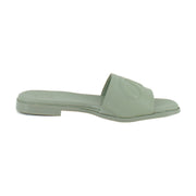 Pistachio Green Leather
