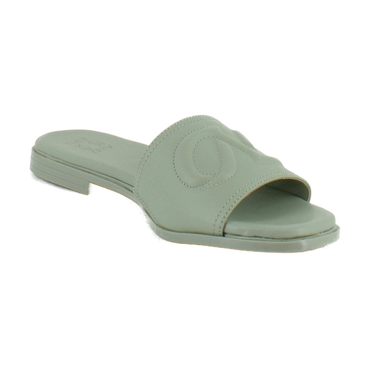 Pistachio Green Leather