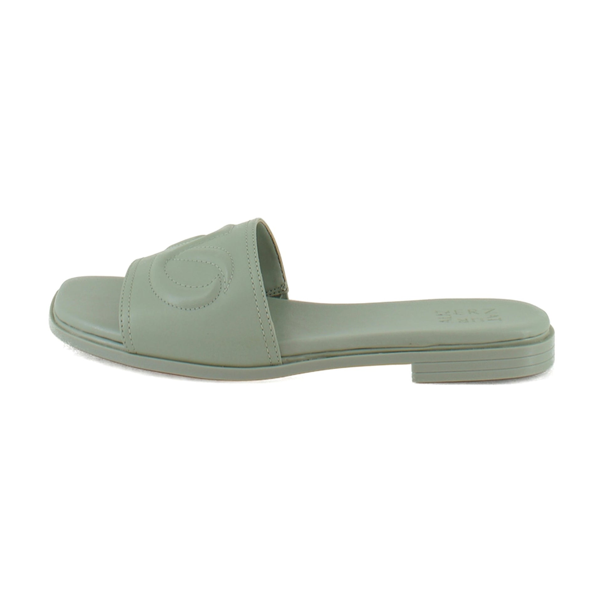 Pistachio Green Leather