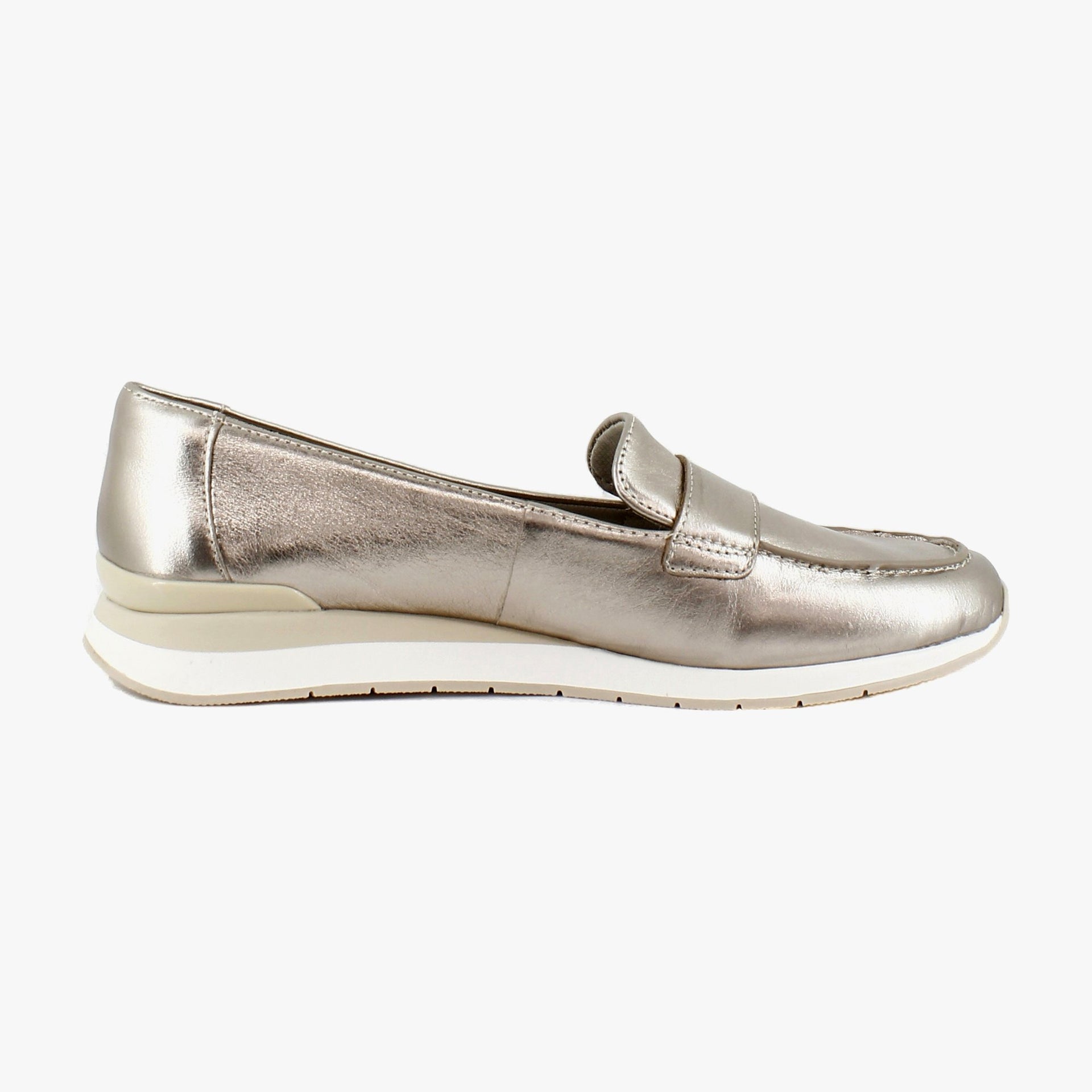 Warm Silver Leather