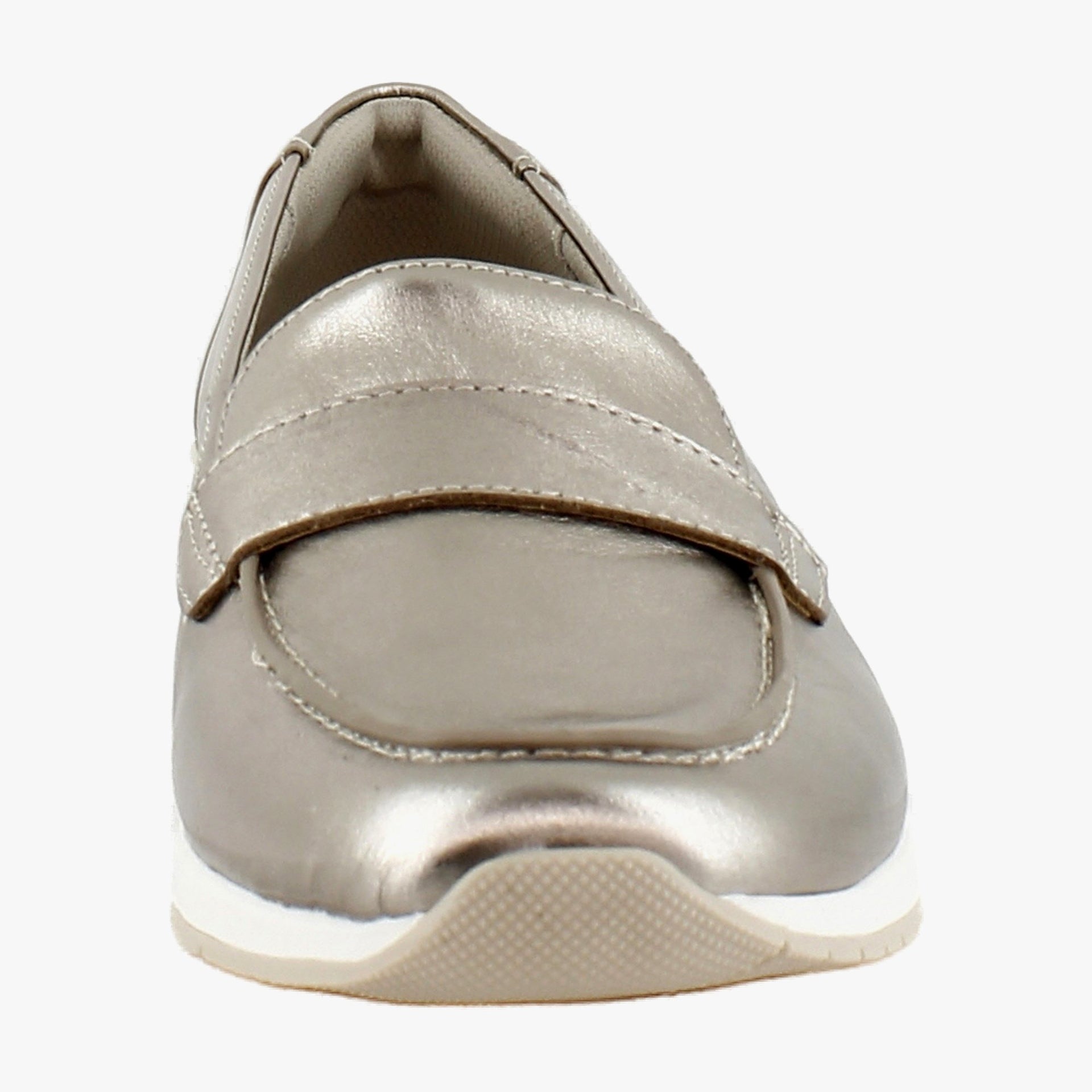 Warm Silver Leather
