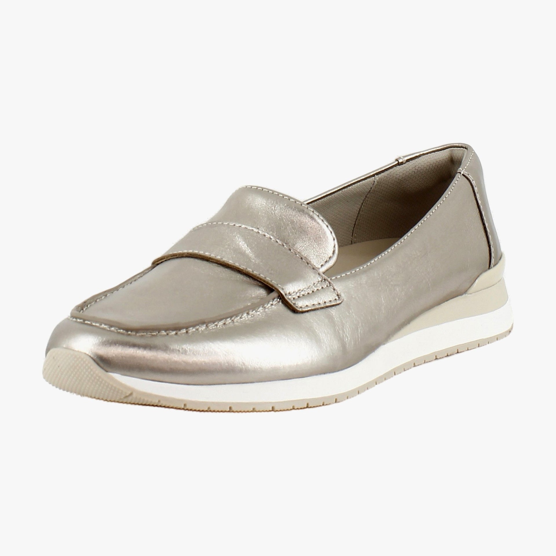 Warm Silver Leather