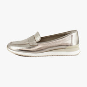 Warm Silver Leather