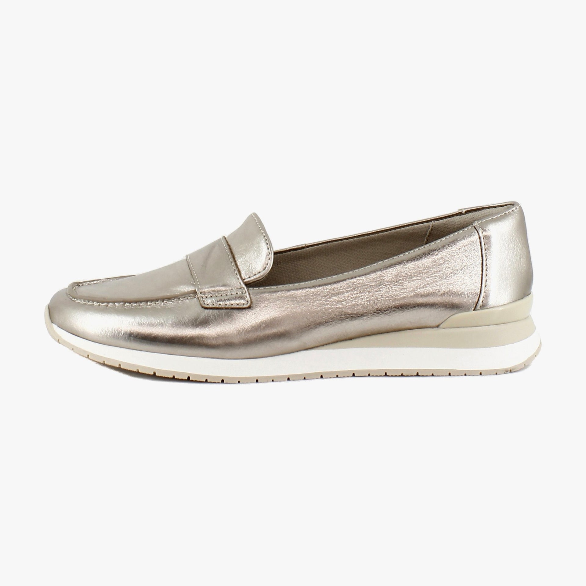 Warm Silver Leather