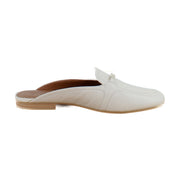 Warm White Leather