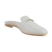 Warm White Leather