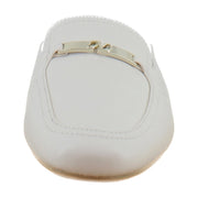 Warm White Leather