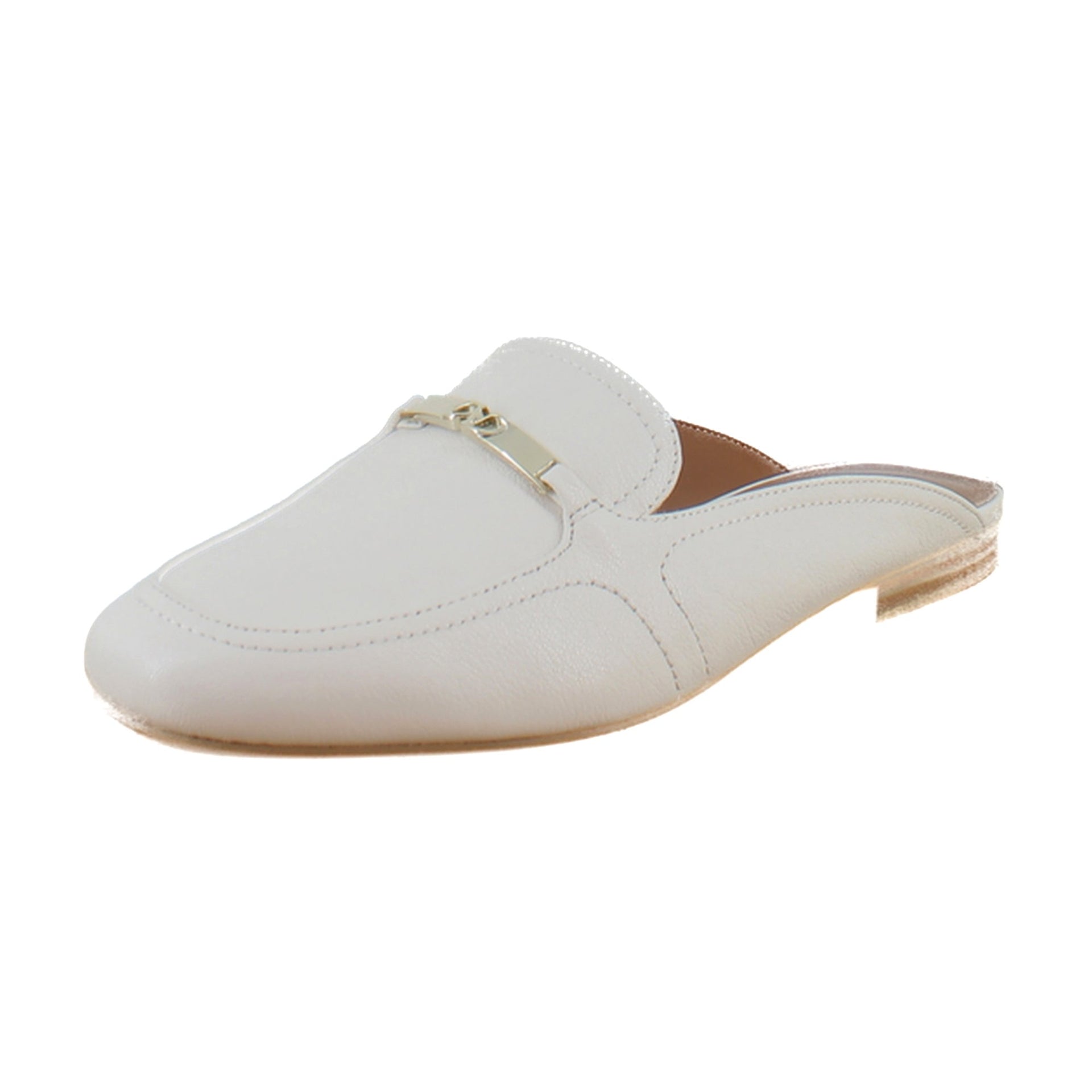 Warm White Leather