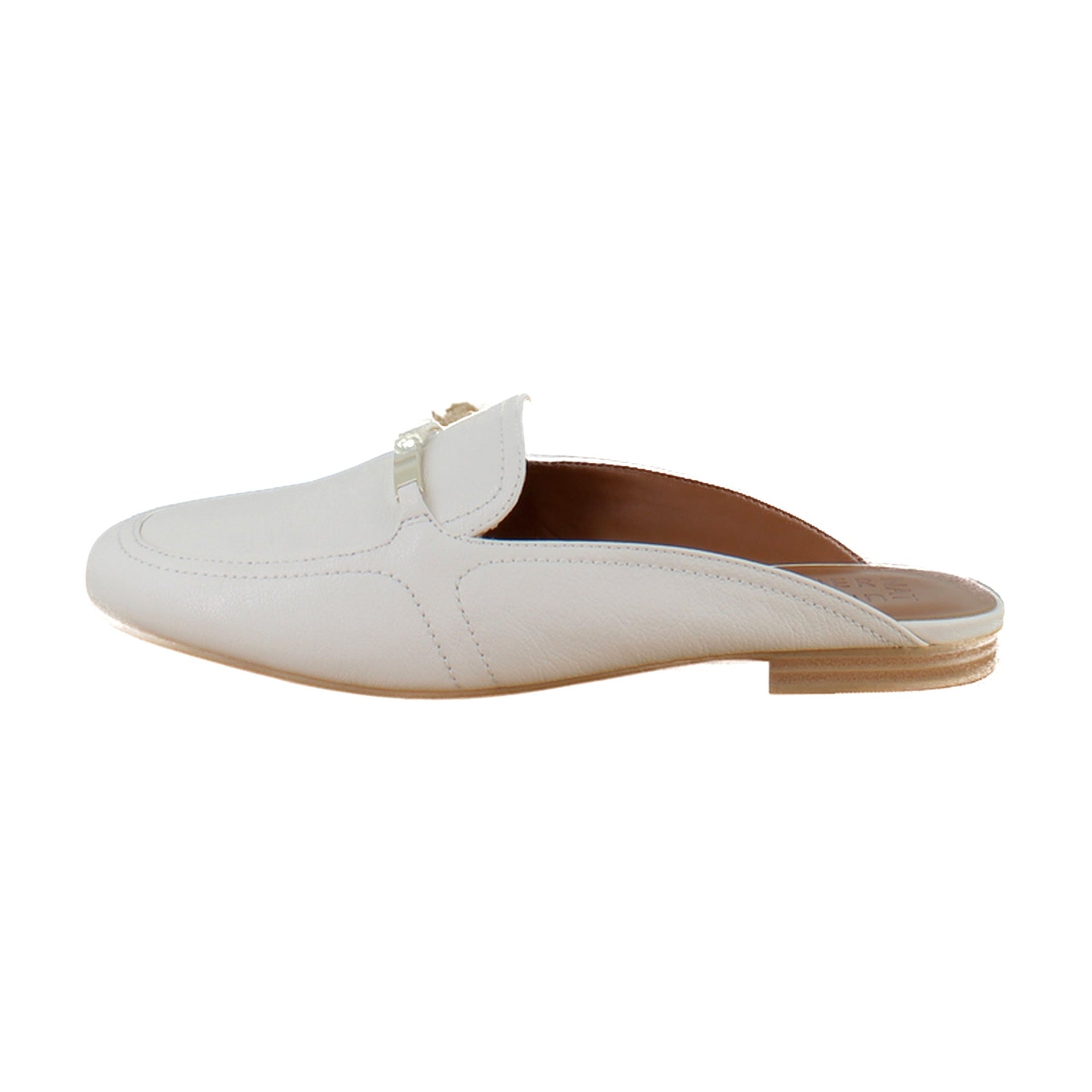 Warm White Leather