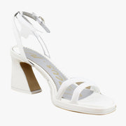 Bright White Leather